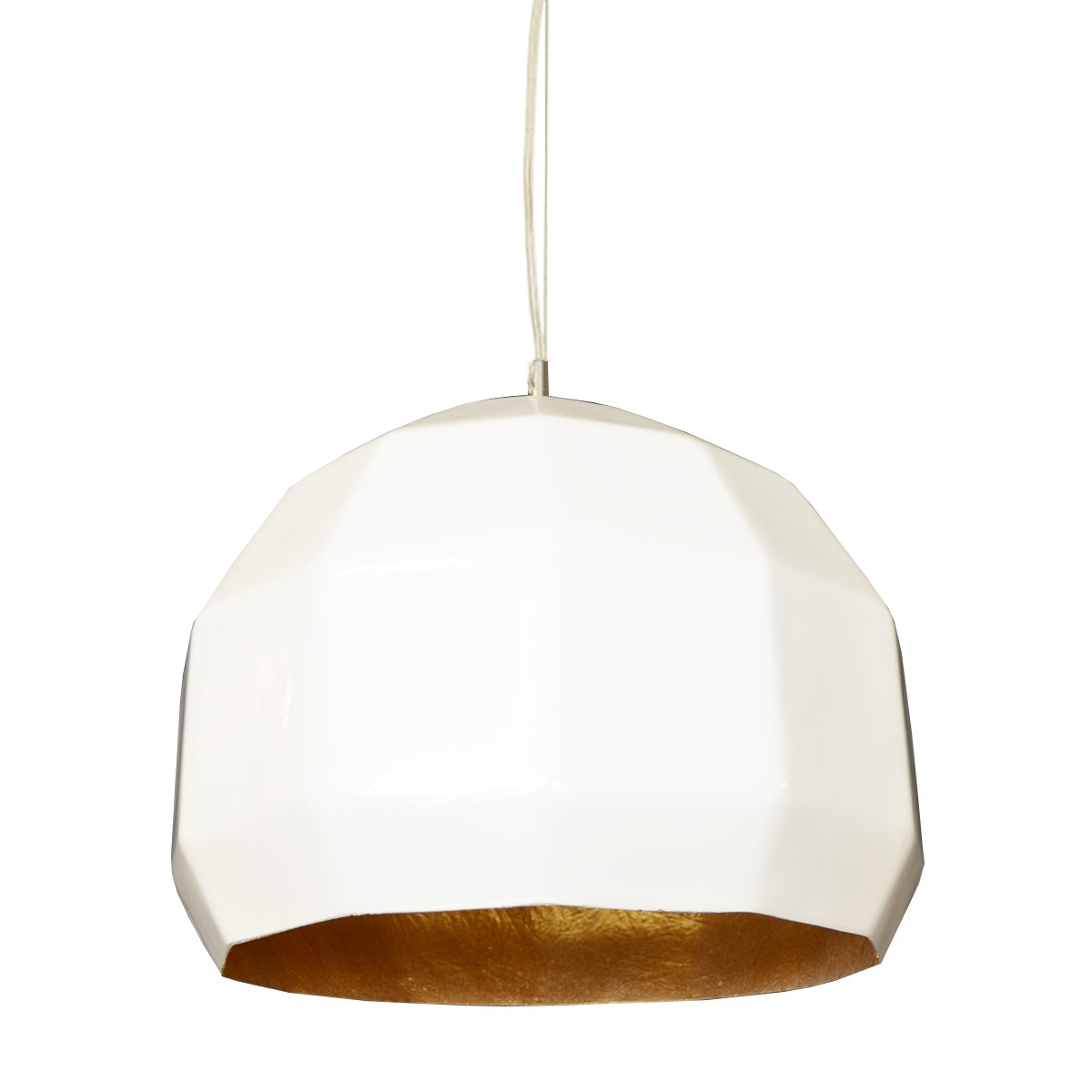 Bowl Pendant Light Dia400 - White