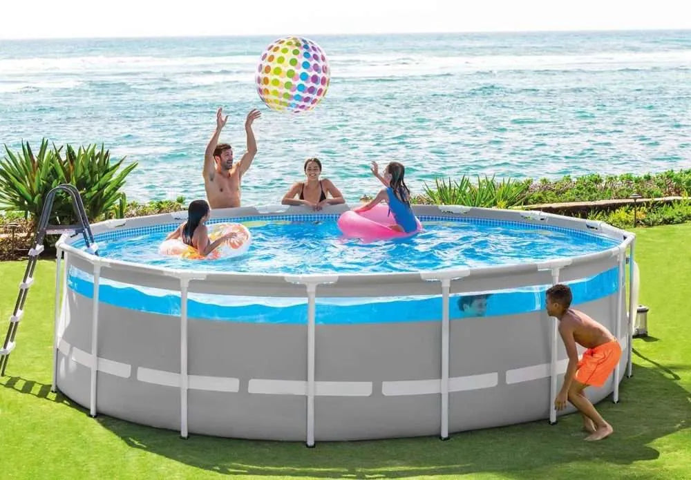 16ft X 48in Prism Frame Premium Pool Set - COOLBABY