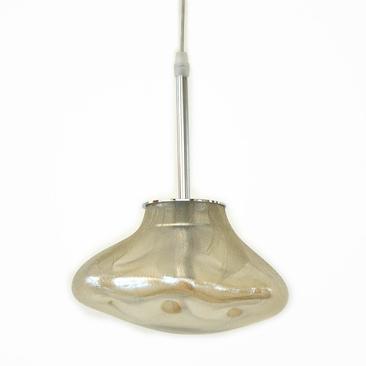 Modern Champagne Pendant Light - Transparent