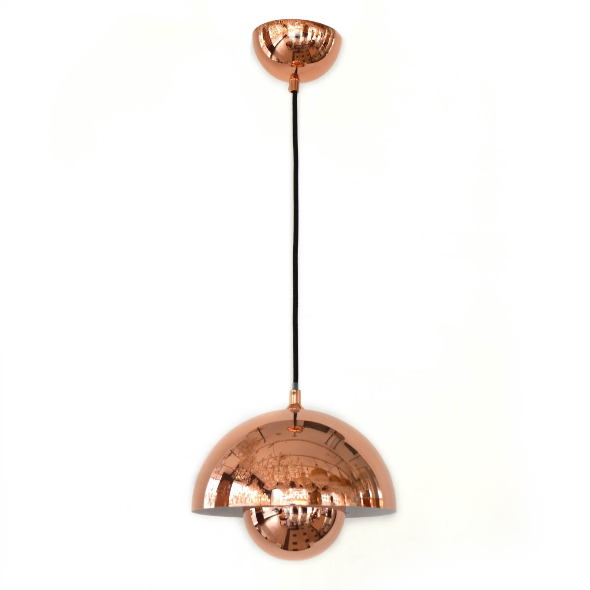 Modern Ginto Pendant Light Dia250 - Rose Gold