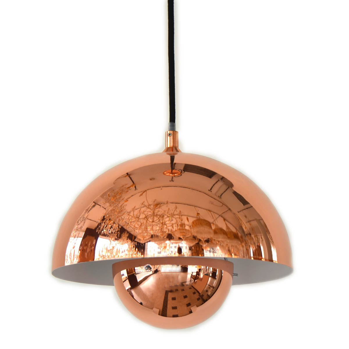 Modern Ginto Pendant Light Dia250 - Rose Gold