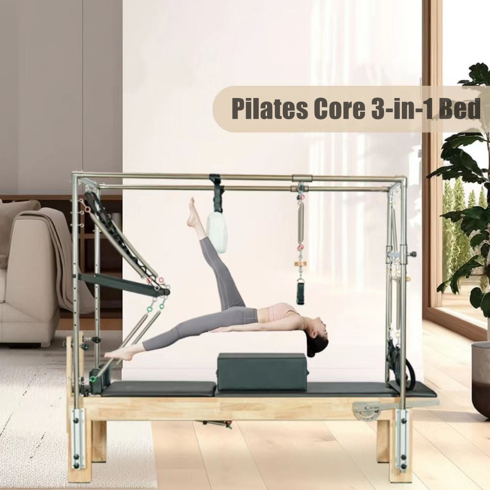 COOLBABY SSZ-GJC03 Home And Gym Exercise Equipment 3 in 1 Pilates Fitness Bed - COOLBABY