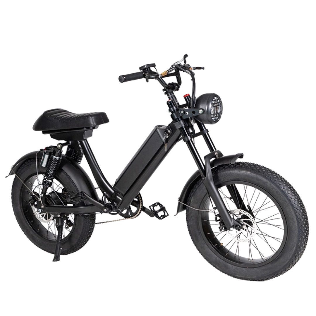 Megawheels Turbo 48V Fat Tyre Electric Bike with 500W Motor & Removable Battery - COOLBABY