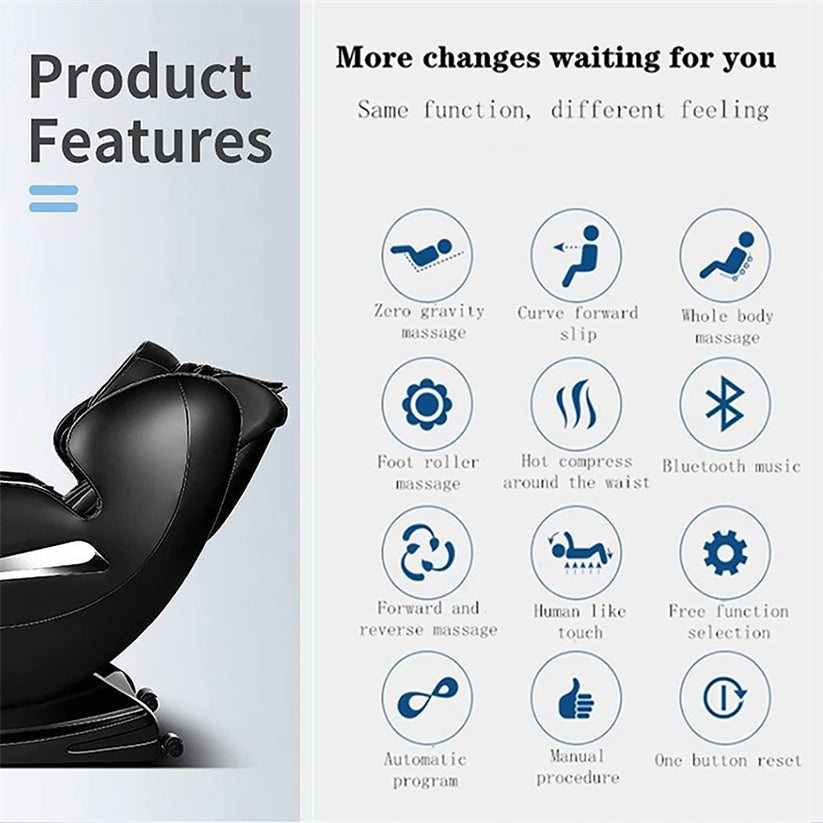 Massage Chair Z1, Full Body Massage, Zero Gravity. - COOLBABY