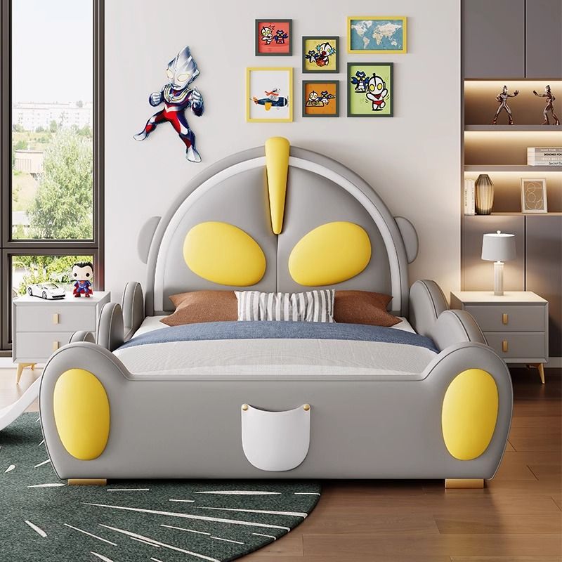 COOLBABY ZLJ1125 Children's Bed Boys Bed Ultraman Single Bed - COOLBABY