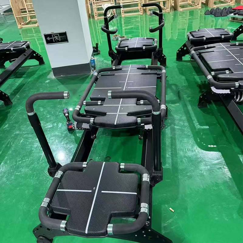 Multifunctional Megaformer Pilates Supermodel Machine Adjustable Gym Aluminum Alloy Pilates Body Shaping Machine Home Core Training Professional Device - COOLBABY