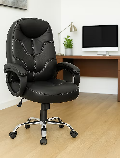 Premium Ergonomic Office Chair with Steel Frame & High-Density Foam | Adjustable Executive Chair