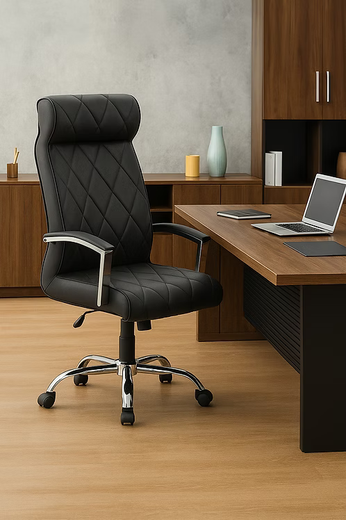Premium Ergonomic Office Chair with Adjustable Tilt & High-Density Foam