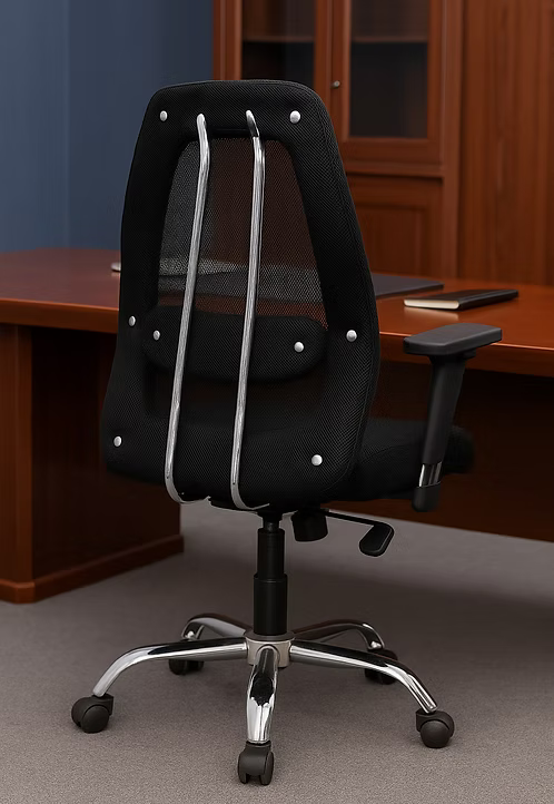 Ergonomic Mesh Office Chair with Lumbar Support & Adjustable Armrests
