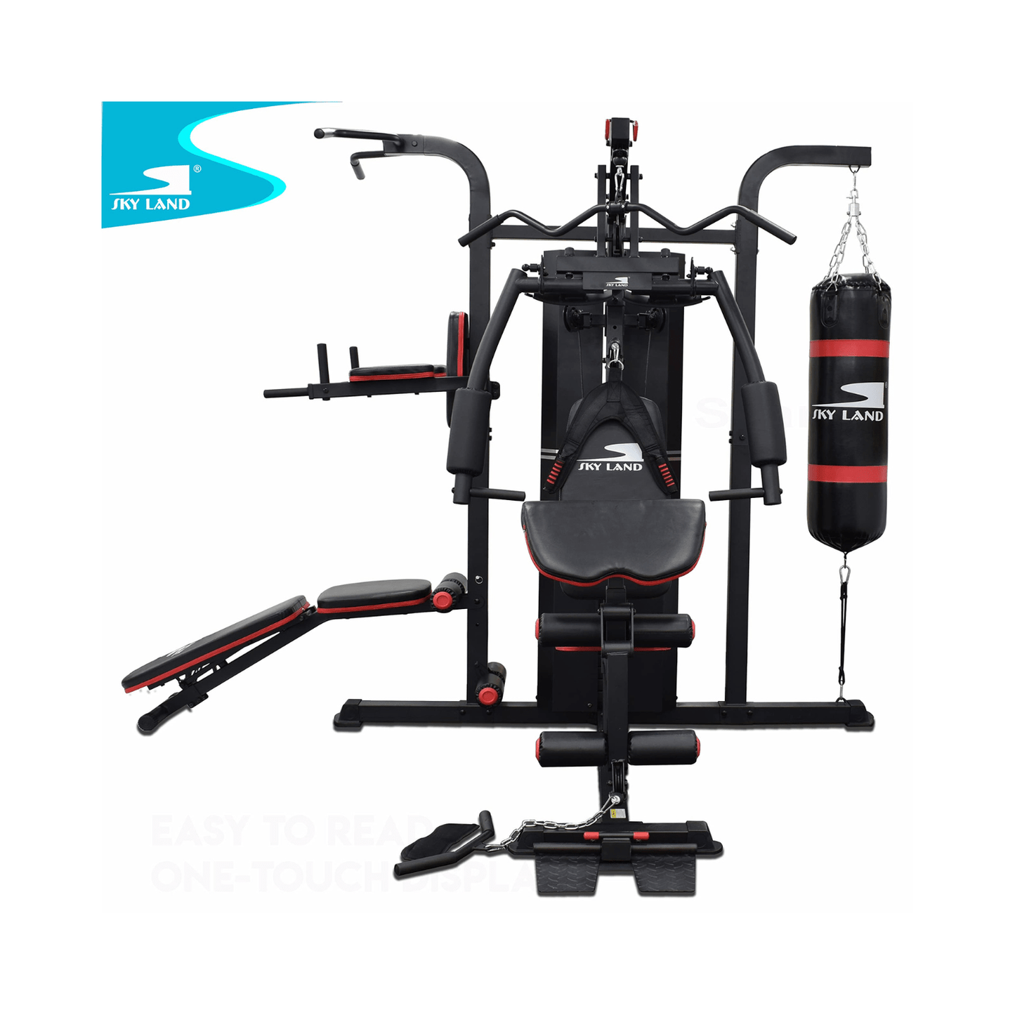 3 Station Multifunctional Home Gym GM-8138 SKY LAND - COOLBABY