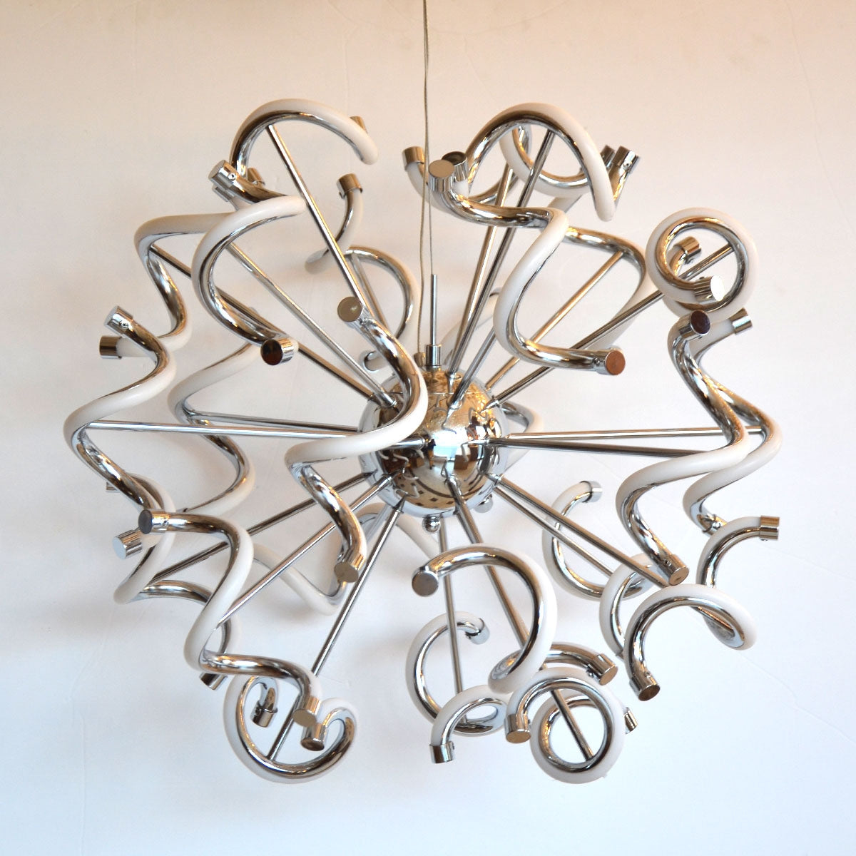 Modern Hanging Light LED75Watts - Chrome