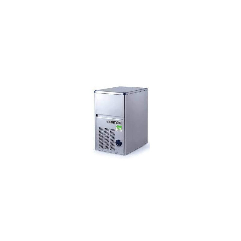 COOLBABY Compact Stackable Ice Maker, 220V, 21.5kg/24h, Self-Contained, Italian-Made - COOLBABY