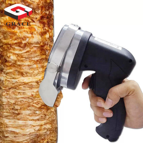 Adjustable Thickness Kebab Slicer Shawarma Doner Cutter Kebab Knife Meat Slicer - COOLBABY