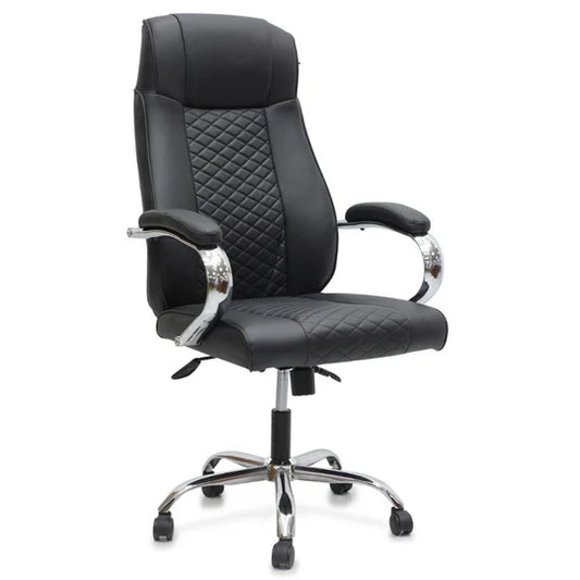 High Back PU Manager Chair, Ergonomic Design Office Chair For Modern Workplaces - COOLBABY