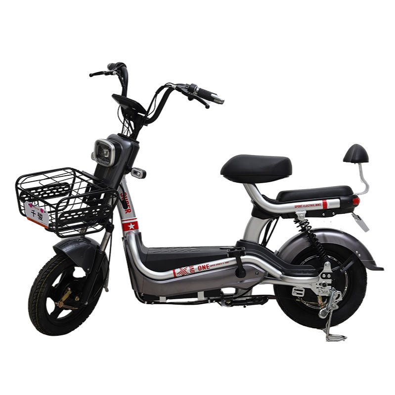 MEGAWHEELS Electric Moped Scooter 48V - 500W Motor, 2-Seater, 30-35 km/h Top Speed - COOLBABY