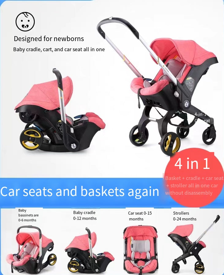 Car seat stroller store 4 in 1