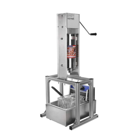 Grace Churros Machine with Single Fryer, 5L - COOLBABY