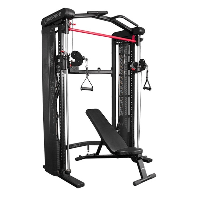 COOLBABY Inspire Fitness SF3 Multi-Gym Machine - Compact and Versatile Home Gym with Dual Weight Stacks - COOLBABY