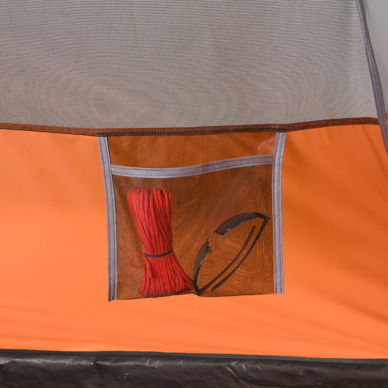 COOLBABY Core 4-Person Dome Tent 9' x 7' – Waterproof, Ventilated, and Easy to Set Up - COOLBABY