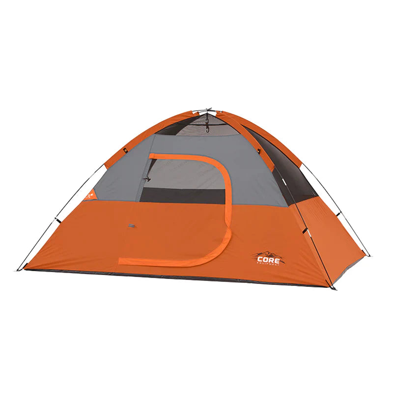 COOLBABY Core 4-Person Dome Tent 9' x 7' – Waterproof, Ventilated, and Easy to Set Up - COOLBABY