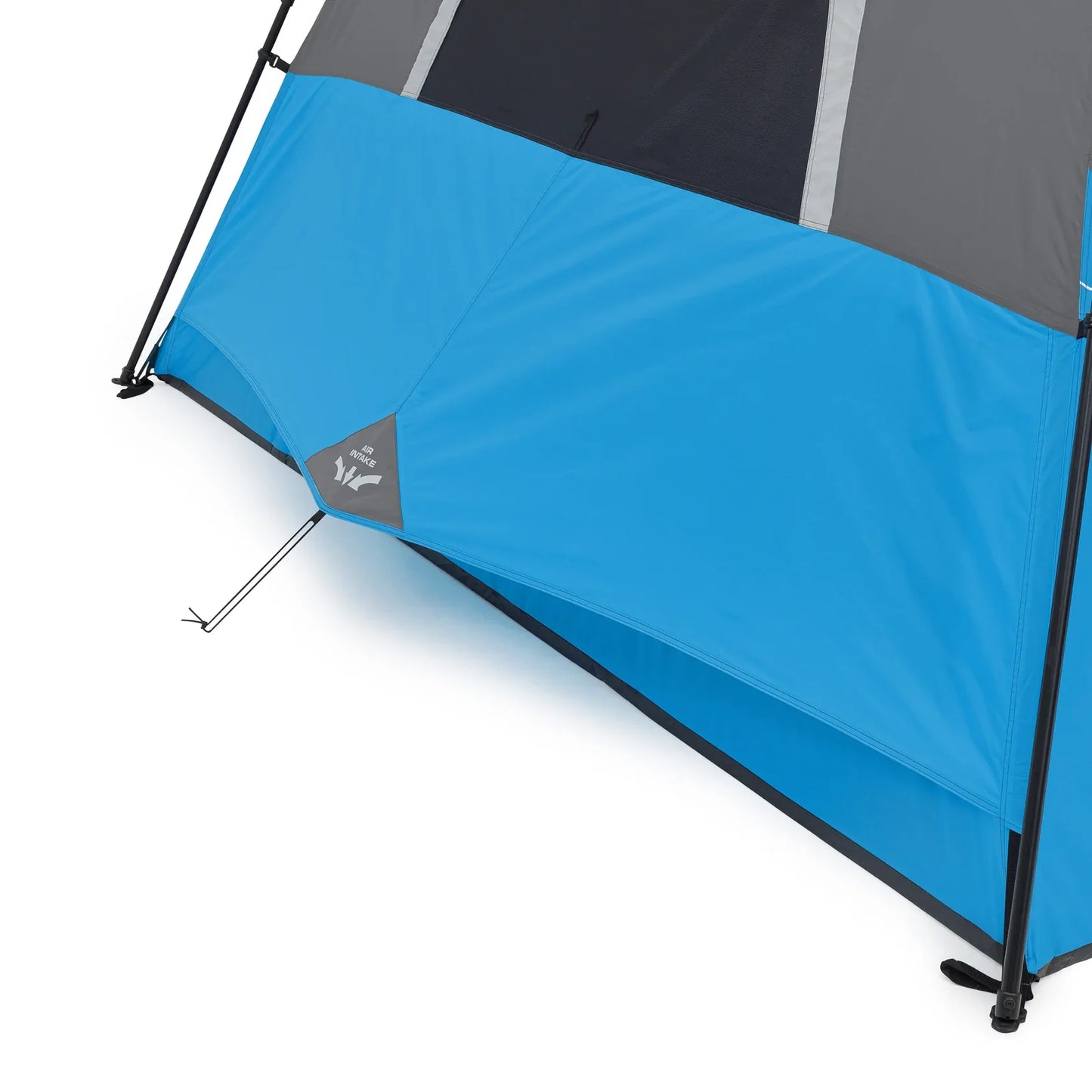 COOLBABY 6 Person Lighted Instant Cabin Tent – 11’ x 9’ with LED Lighting, Instant Setup, and Weather Protection - COOLBABY