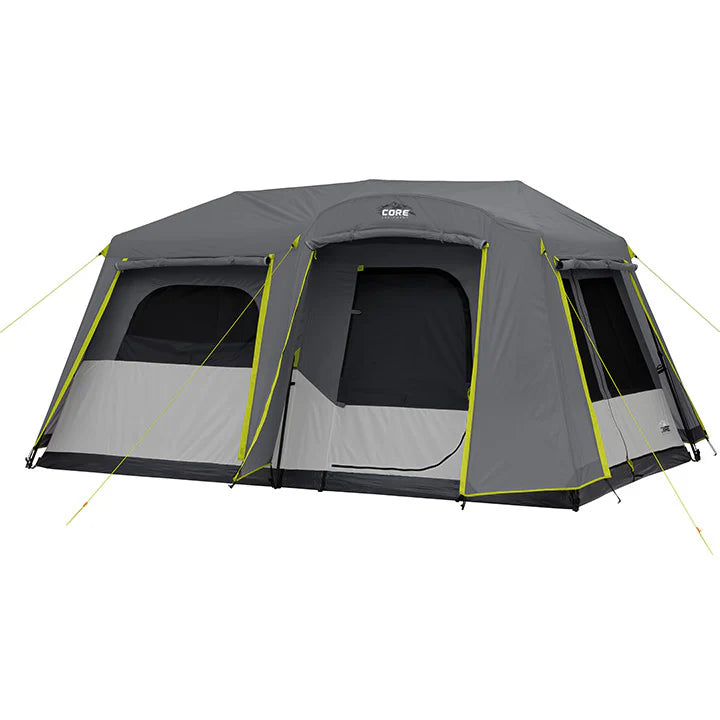 COOLBABY 9 Person Instant Cabin Tent with Full Rainfly - Quick Setup, Weather-Resistant, and Spacious Design - COOLBABY