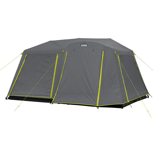 COOLBABY 9 Person Instant Cabin Tent with Full Rainfly - Quick Setup, Weather-Resistant, and Spacious Design - COOLBABY