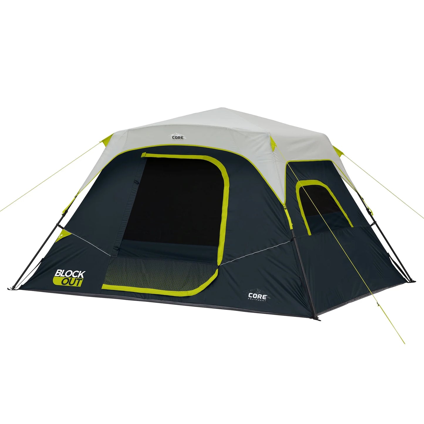 COOLBABY 6-Person Instant Cabin Tent with Blockout Technology – Fast Setup, Weather-Resistant - COOLBABY