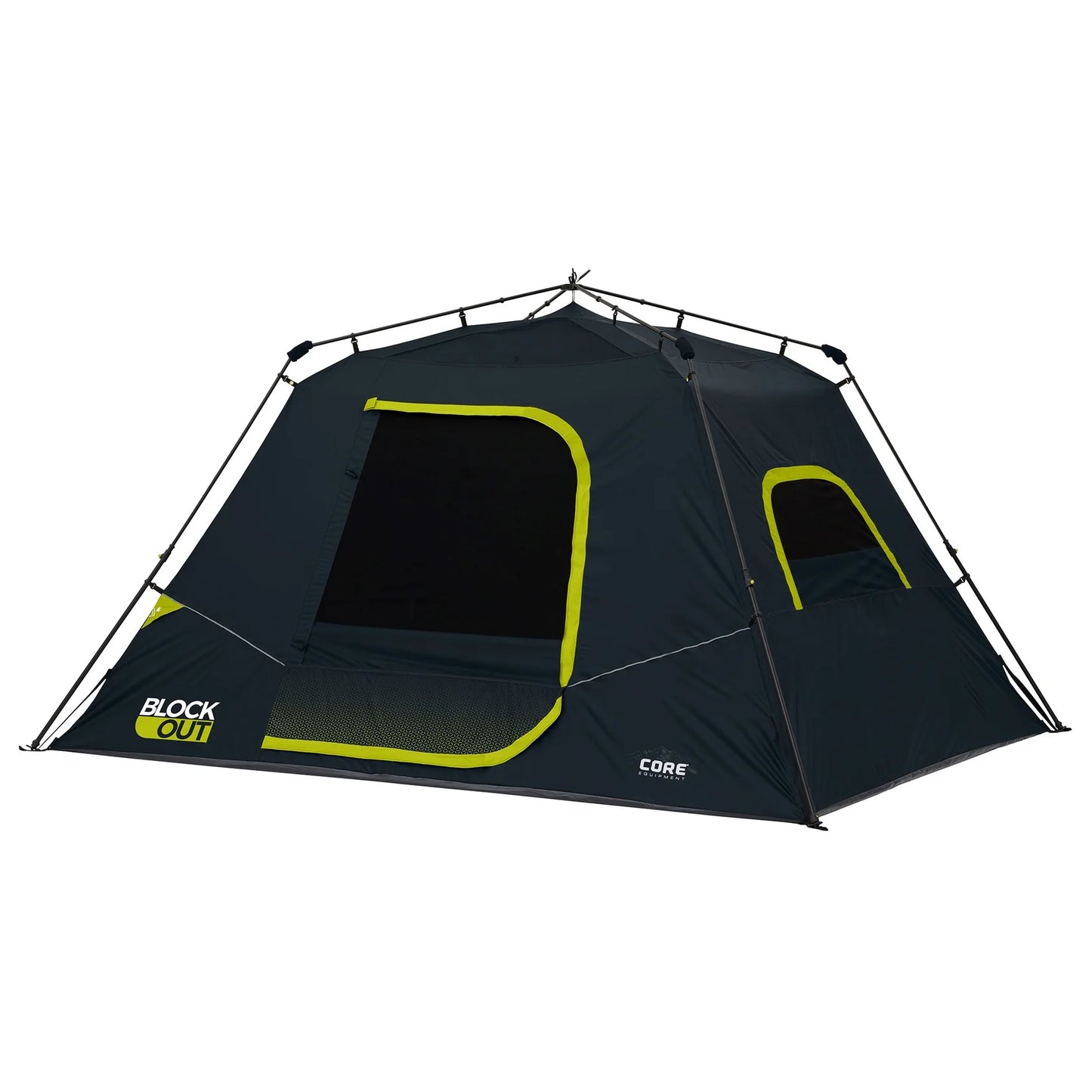 COOLBABY 6-Person Instant Cabin Tent with Blockout Technology – Fast Setup, Weather-Resistant - COOLBABY