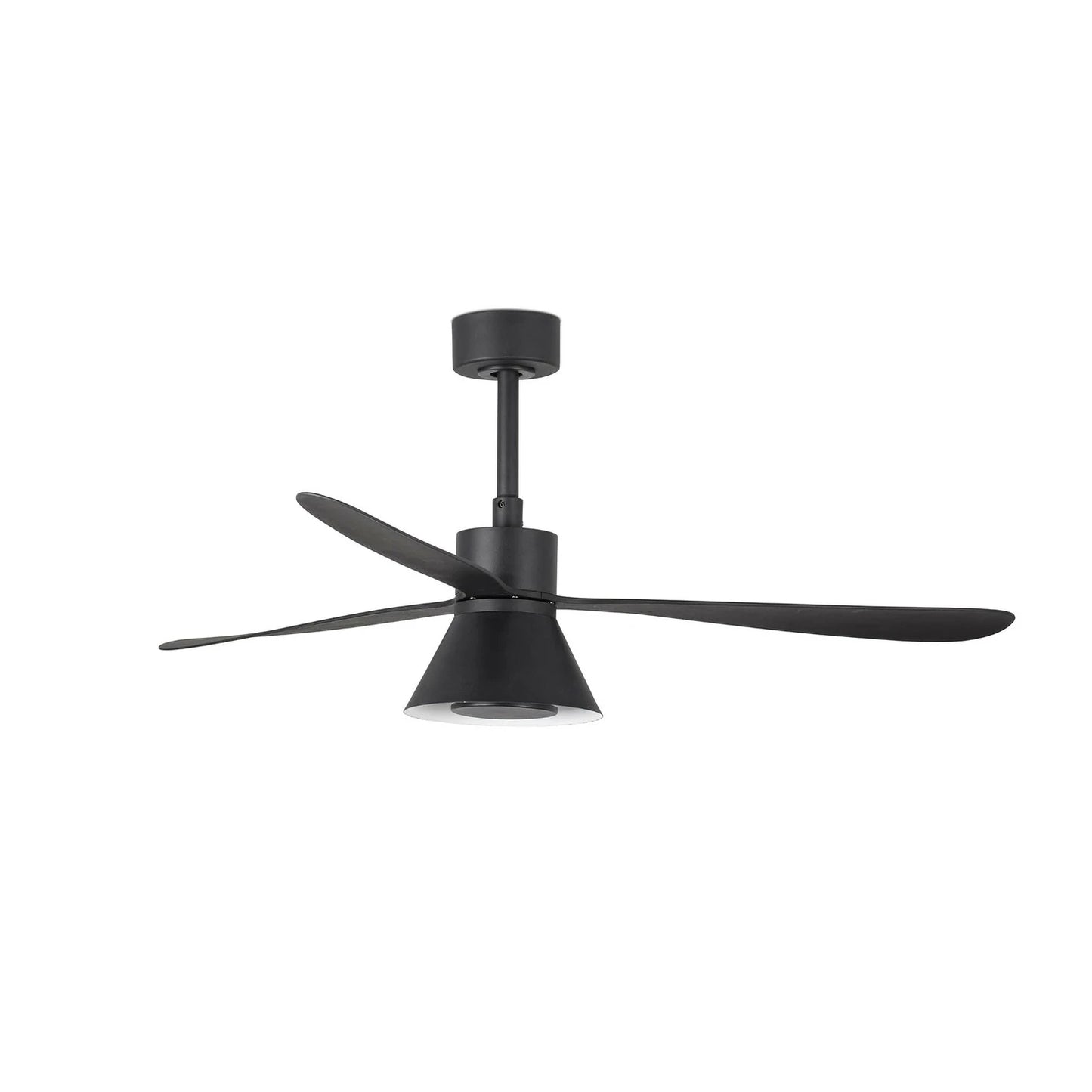 Ceiling Fan Ø132cm Light Integrated, Remote Control Included And 6 Adjustable Speeds