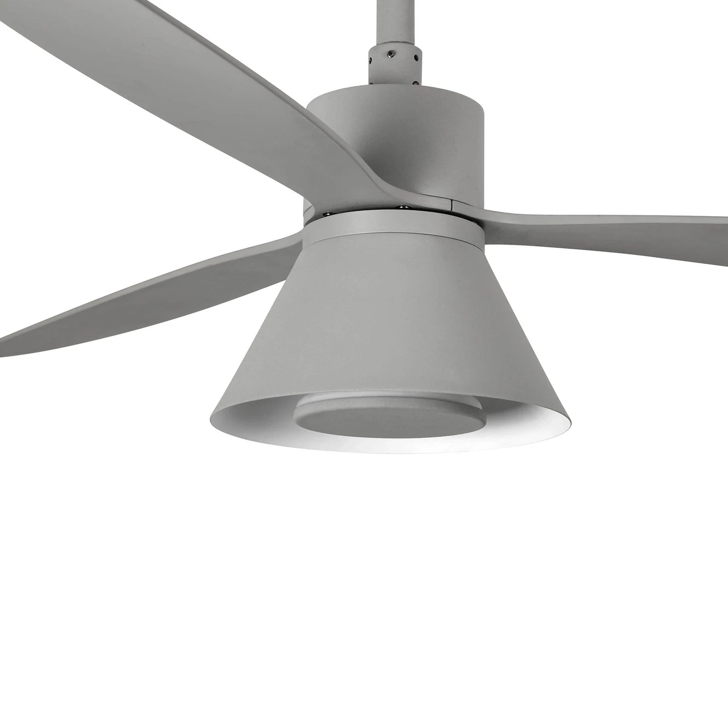 Ceiling Fan Ø132cm Light Integrated, Remote Control Included And 6 Adjustable Speeds