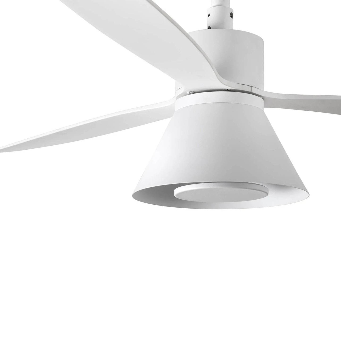 Ceiling Fan Ø132cm Light Integrated, Remote Control Included And 6 Adjustable Speeds