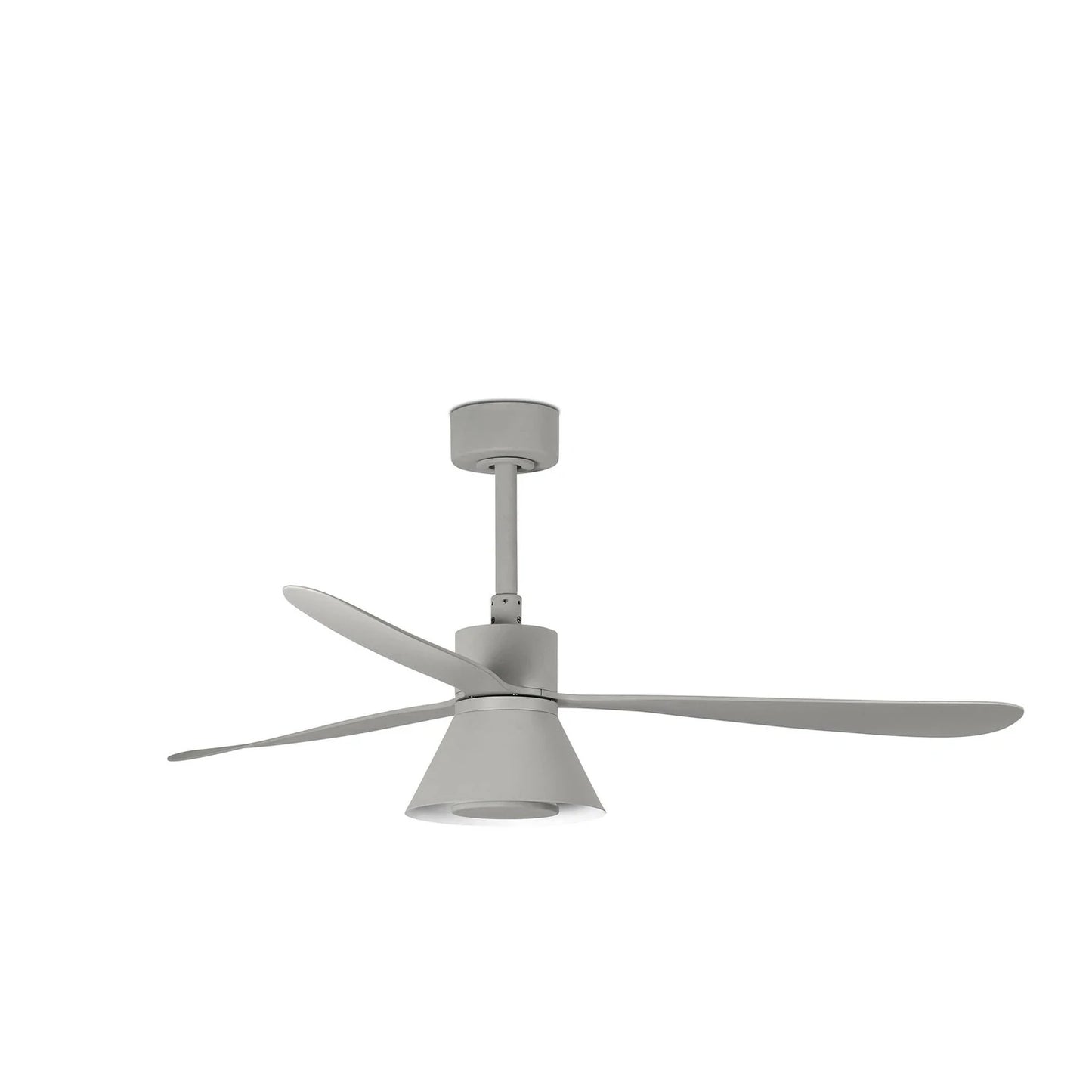 Ceiling Fan Ø132cm Light Integrated, Remote Control Included And 6 Adjustable Speeds