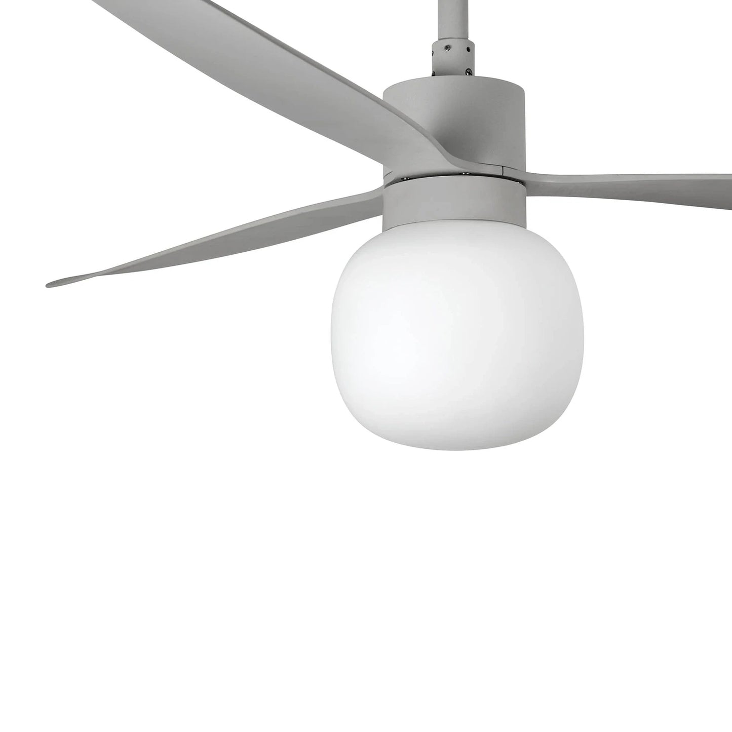 3 Blades Ceiling Fan Ø132cm Light Integrated, Remote Control Included And 6 Adjustable Speeds