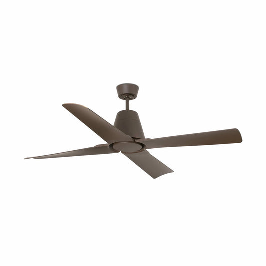 Ø 130CM Ceiling Fan, Brown With Remote Control Included