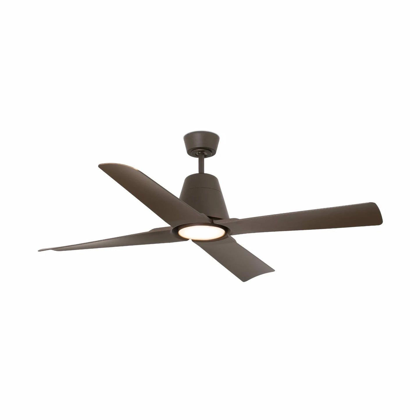 Ø130 cm Ceiling Fan Brown Light Integrated And Remote Control Included