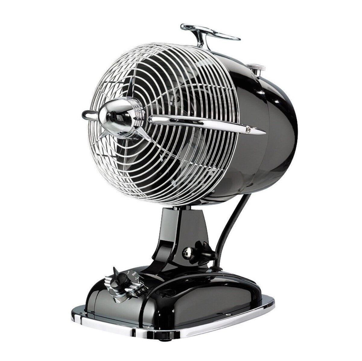 Table Fan, 32 cm Height With 3-Speed Rotary Switch, Desk Fan