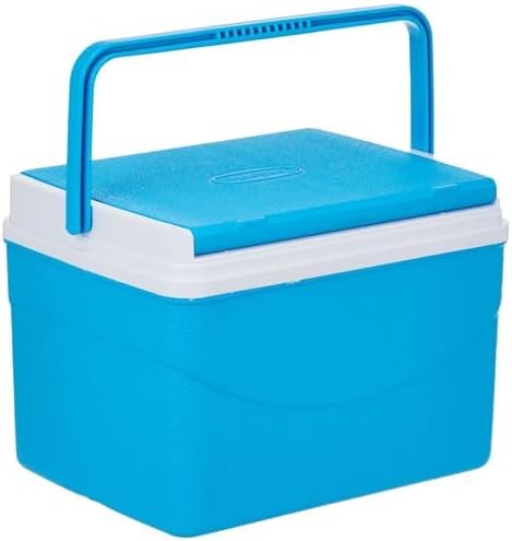 Keep Cold 5L Plastic Picnic Cooler Icebox Blue – Portable Insulated Lunch Box for Camping, Beach & Travel