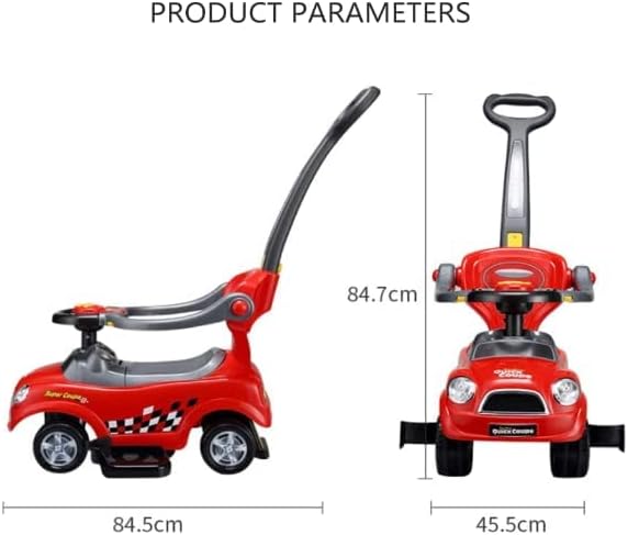 Generic Cool Baby 3-in-1 Ride-On Toy for Kids – Multi-Function Toddler Activity Car, Push Walker, and Ride-On Vehicle – Fun and Safe Indoor/Outdoor Toy for Boys and Girls (Unisex)