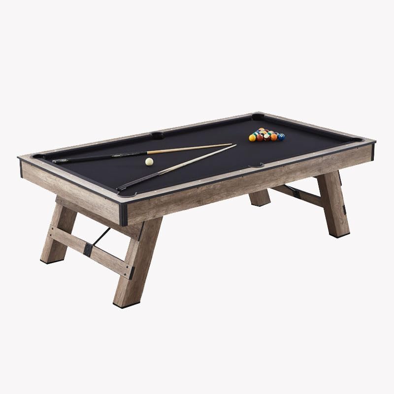 COOLBABY 8FT Modern Design Wood Pool Table - Billiard Table