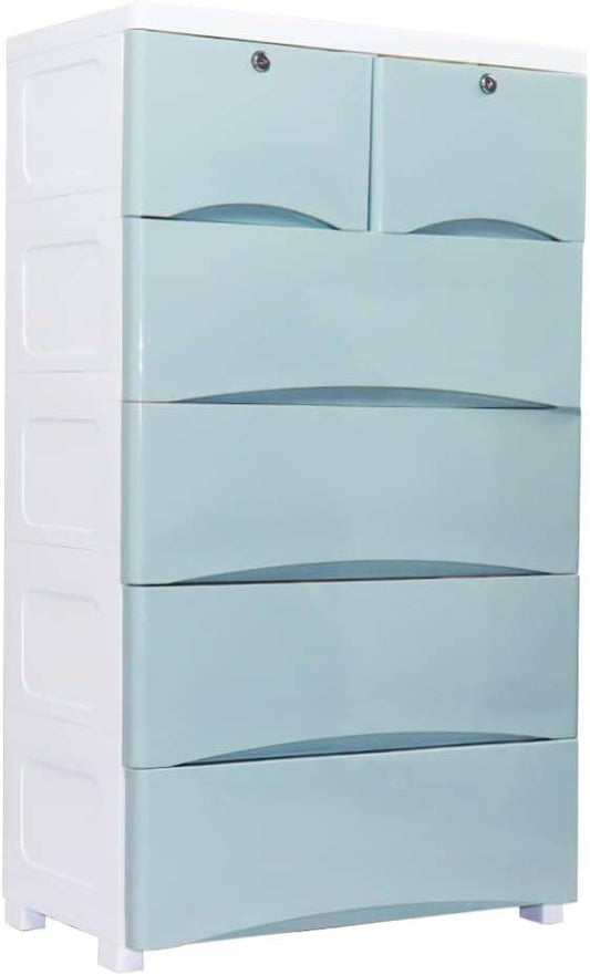 Coolbaby Plastic Cabinet 5 Drawers Storage Dresser - COOL BABY