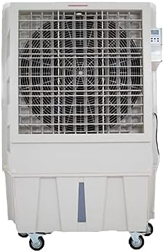 Portable Industrial Evaporative Air Cooler, Indoor And Outdoor Areas - With Strong Wheels & Brakes - 150L - COOLBABY