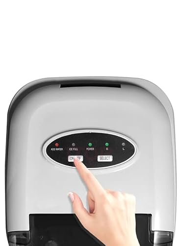 Countertop Ice Maker (Grey) – 12Kg/24H
