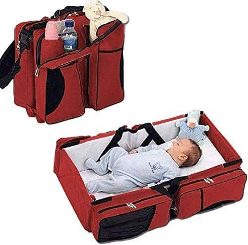 COOLBABY NY0287-YAA Newborn Baby Bed Folding Travel Cot - COOL BABY