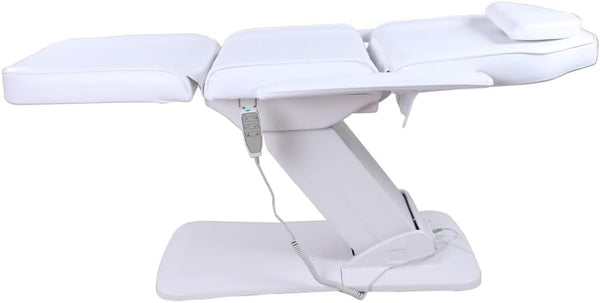 Multifunctional Electric beauty bed | Derma Bed | Spa Bed | Medical Bed | Therapy bed | Massage Bed- 3 motors - White