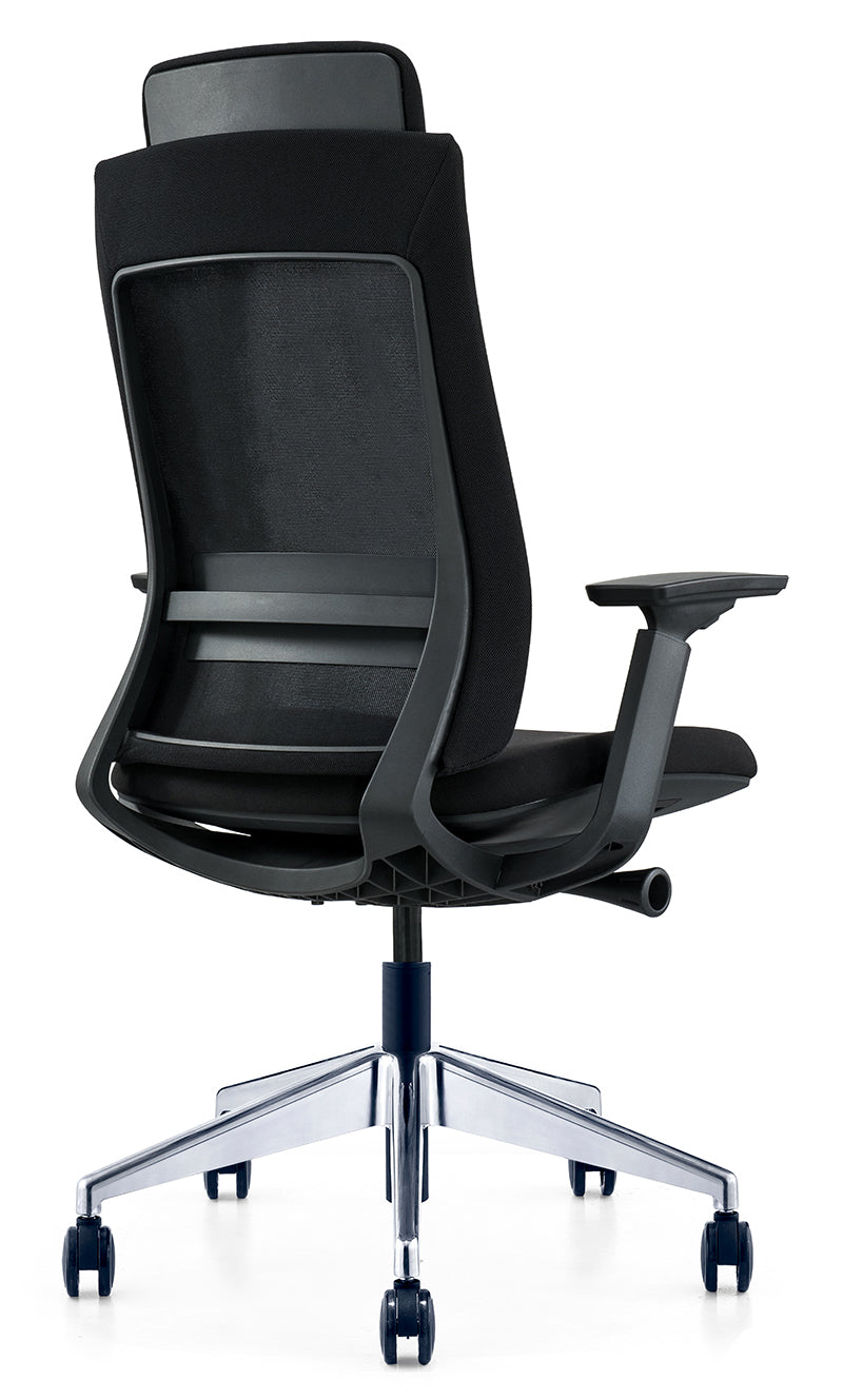 High Back Multifunction Ergonomic Office Chair, Adjustable Headrest, Lumbar Support