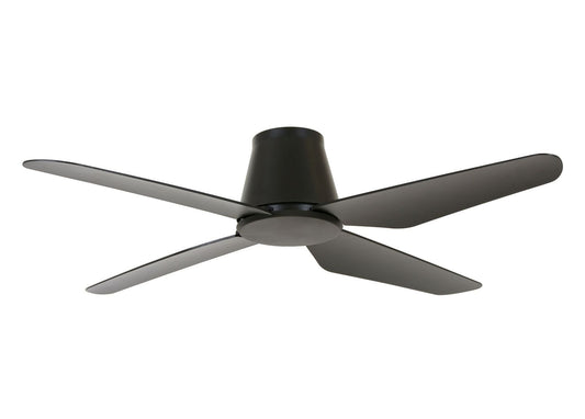 Ceiling Fan Ø122, 4 Blades With Remote Control Included