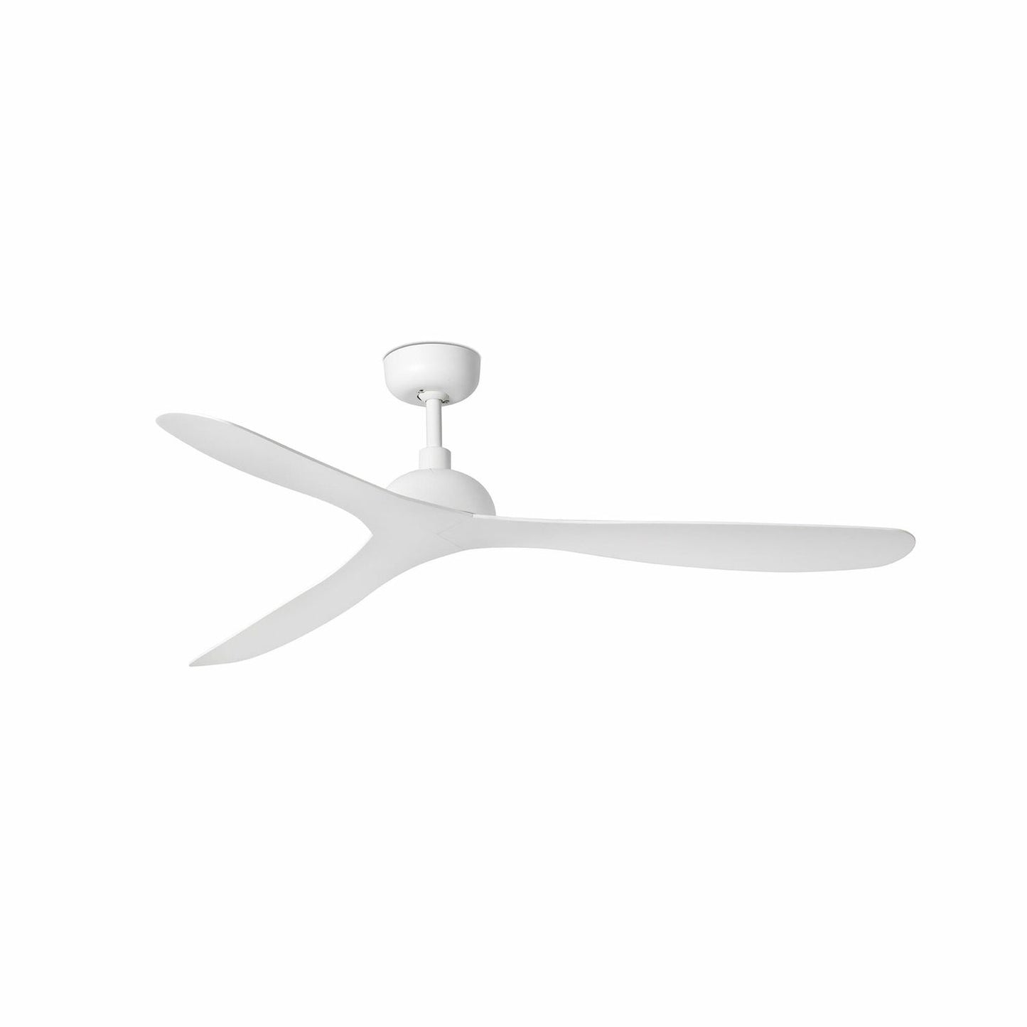 White Ceiling Fan Ø132cm With Remote Control