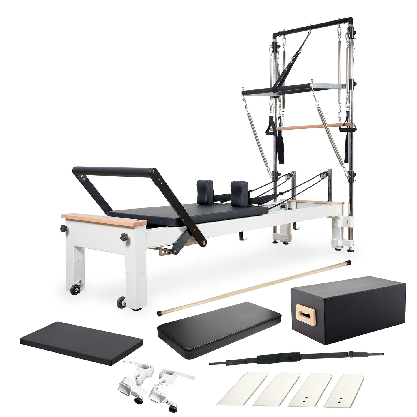 Pilates Reformer Half Trapeze Pilates Tower Reformers with Tower Accessoire Reformer Tower for Home and Studio