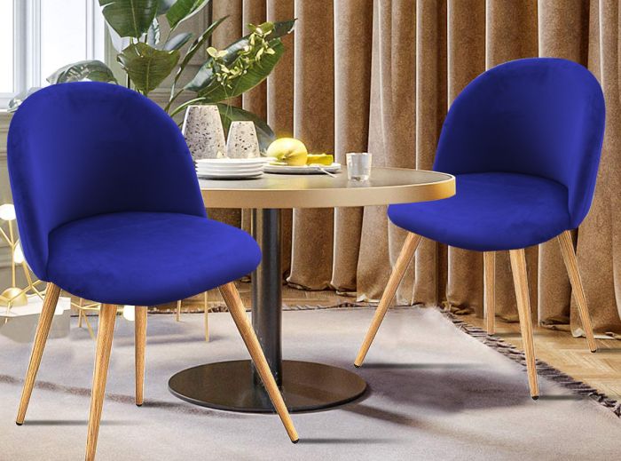 Velvet Dining Chair for Living Room - COOLBABY